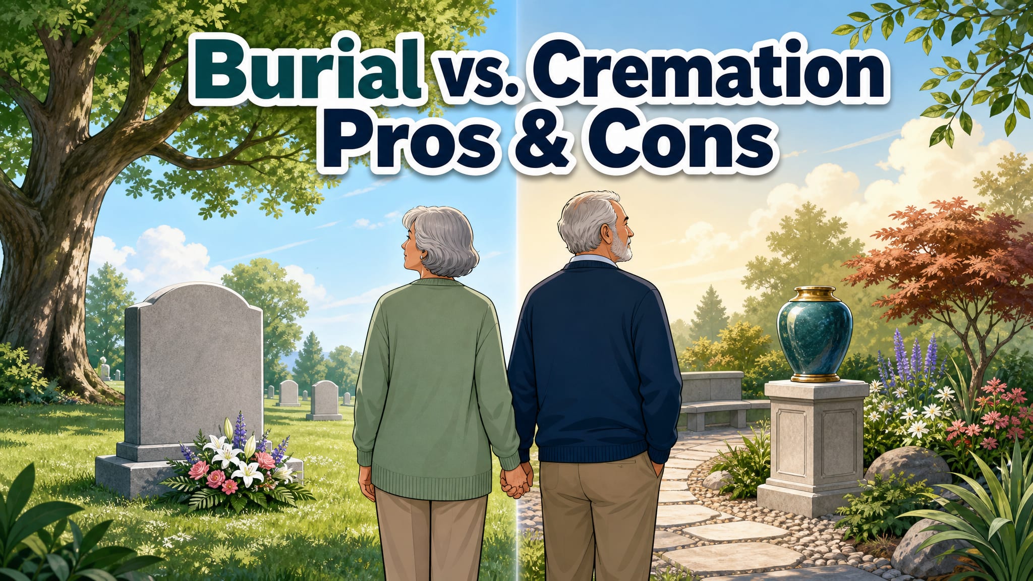 Burial vs. Cremation Pros and Cons
