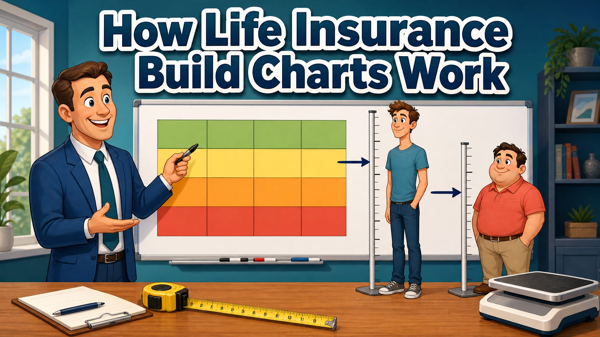 How Life Insurance Build Charts Work