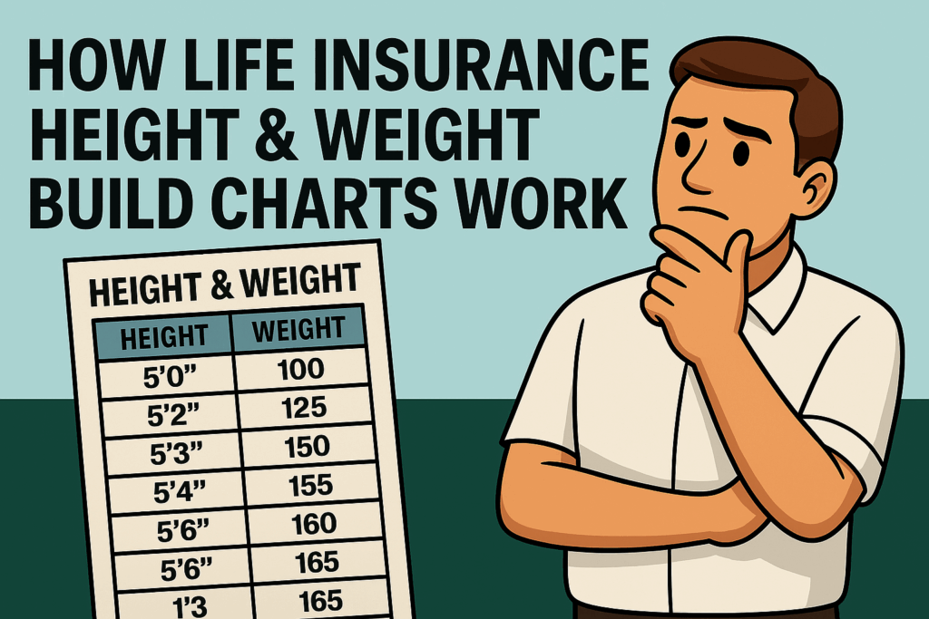 How Life Insurance Build Charts Work